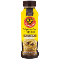 BEBIDA LACTEA 3 CORAÇÕES CAPPUCCINO CLASSIC 260 ML