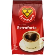 CAFE 3 CORAÇÕES EXTRA FORTE 250G