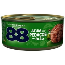 ATUM 88 EM PEDACOS EM OLEO 140G