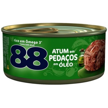 ATUM 88 EM PEDACOS EM OLEO 140G