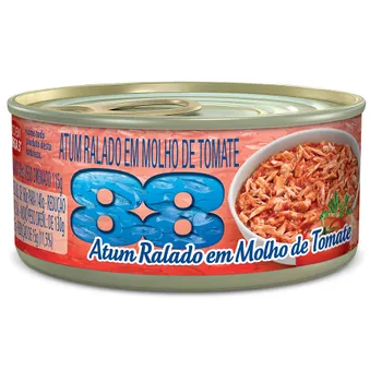 ATUM 88 RALADO MOLHO DE TOMATE 140G