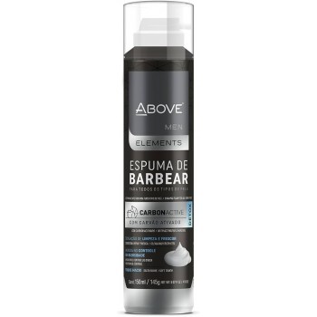 ESPUMA DE BARBEAR CARVÃO ATIVADO ABOVE 150ML