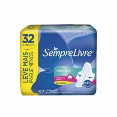 ABSORVENTE SEMPRE LIVRE ADAPT PLUS SUAVE 32 UN