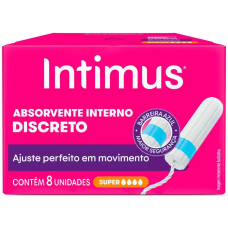 ABSORVENTE INTIMUS INTERNO SUPER C/8UNI ABSORVENTE INTIMUS INTERNO SUPER C/8UNI