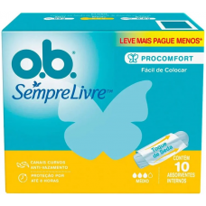 ABSORVENTE OB MEDIO C/10UN ABSORVENTE OB MEDIO C/10UN