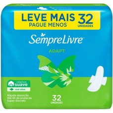 ABSORVENTE SEMPRE LIVRE ADAPT SUAVE 32 UN