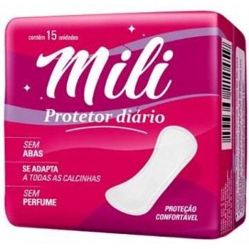 PROTETOR DIARIO MILI C/15UNID.
