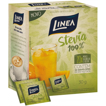 ADOÇANTE LINEA STEVIA 30G C/ 50UN