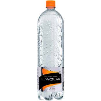 AGUA MINERAL LAQUA C/GAS 1.5L