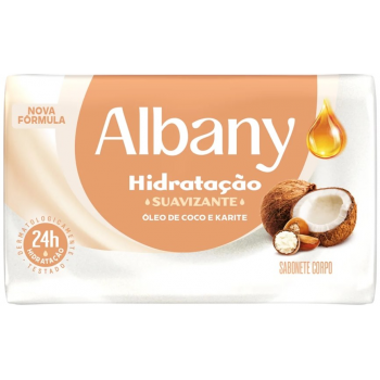 SABONETE ALBANY COCO E MANTEIGA DE KARITE 85G
