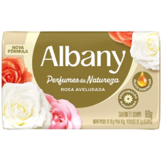 SABONETE ALBANY PERFUMES ROSA AVELUDADA 85G
