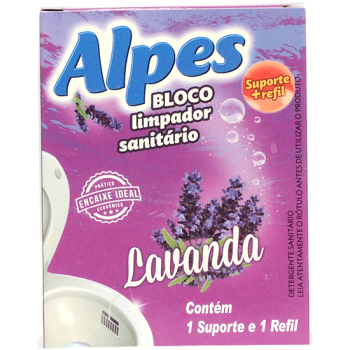 LIMPADOR BLOCO SANITARIO ALPES LAVANDA APARELHO