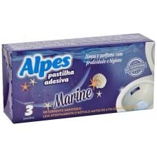 PASTILHA ADESIVA SANITARIA ALPES MARINE 3UN