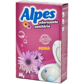 PEDRA SANITARIA ALPES FLORAL 35G