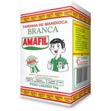 FARINHA DE MANDIOCA AMAFIL BRANCA PCT 1 KG