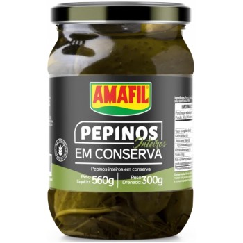 PEPINO EM CONSERVA AMAFIL 300 GR