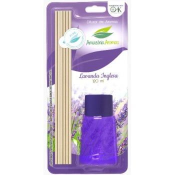 DIFUSOR AROMAS AMAZONIA LAVANDA 120 ML