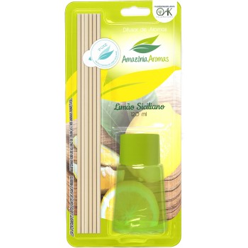 DIFUSOR AROMAS AMAZONIA LIMAO SICILIANO 120 ML
