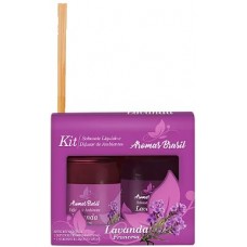 DIFUSOR E SABONETE AROMAS AMAZONIA LAVANDA