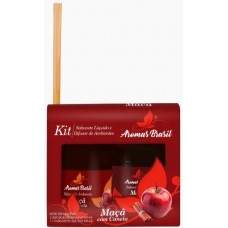DIFUSOR E SABONETE AROMAS AMAZONIA MACA E CANELA