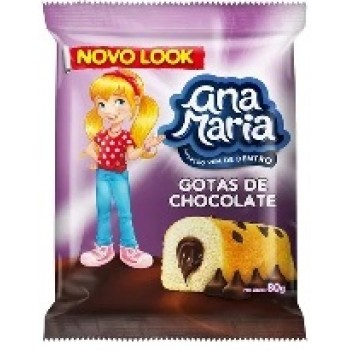 BOLINHO ANA MARIA CHOCOLATE 70GR