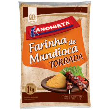 FARINHA DE MANDIOCA TORRADA  ANCHIETA 1KG