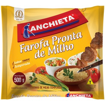 FAROFA PRONTA ANCHIETA MILHO 400G