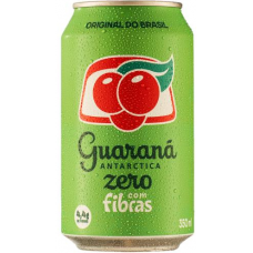REFRIGERANTE GUARANÁ ANTARCTICA FIBRAS ZERO 350ML