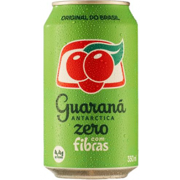 REFRIGERANTE GUARANÁ ANTARCTICA FIBRAS ZERO 350ML