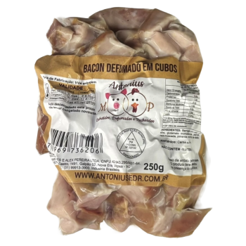 BACON EM CUBOS ANTONIUS 250G