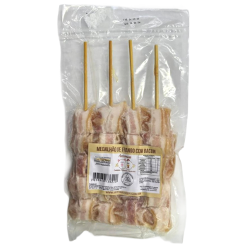 MEDALHÃO DE FRANGO COM BACON ANTONIUS KG