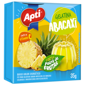 GELATINA APTI ABACAXI 20 GR