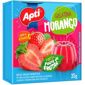 GELATINA APTI MORANGO 20 GR