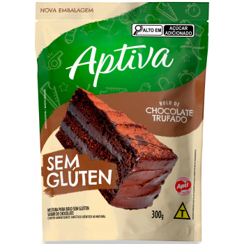 MISTURA PARA BOLO APTI SEM GLUTEN CHOCOLATE 300G