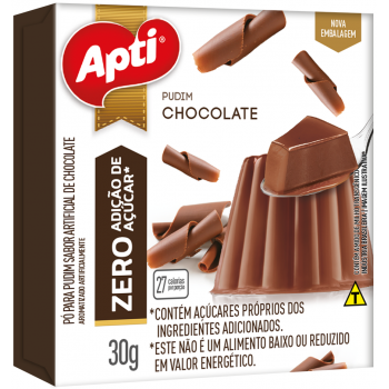 PUDIM APTI ZERO CHOCOLATE 30G