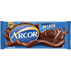 CHOCOLATE ARCOR AO LEITE 80GR