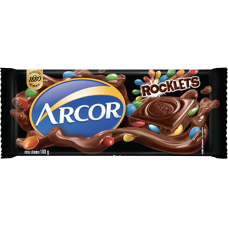 CHOCOLATE ARCOR ROCKLETS 80GR