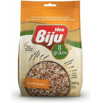 ARROZ MEU BIJU 8 GRAOS COM AVEIA 500G