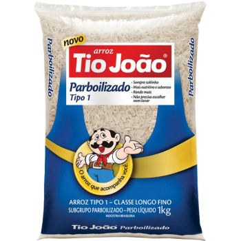 ARROZ TIO JOAO TP1 PARBOILIZADO 1KG