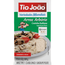 ARROZ TIO JOÃO ARBÓRIO COZINHA ITALIANA 500G