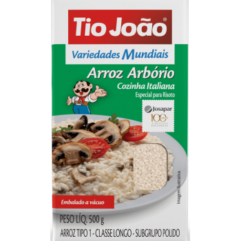 ARROZ TIO JOÃO ARBÓRIO COZINHA ITALIANA 500G