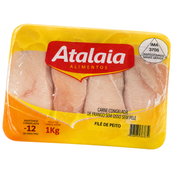 FILE DE PEITO FRANGO ATALAIA BANDEJA 1KG