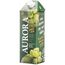 SUCO DE UVA BRANCO INTEGRAL AURORA TP 1.5L