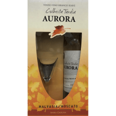 VINHO AURORA COLHEITA TARDIA BC C/TACA  500ML