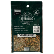 TEMPERO SAL DE PARRILLA RUBRO AUTENTICO 40G