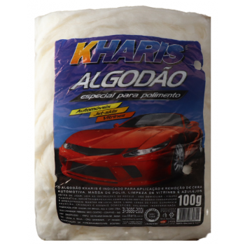 ALGODÃO AUTOMOTIVO PARA POLIMENTO KHARIS 100G