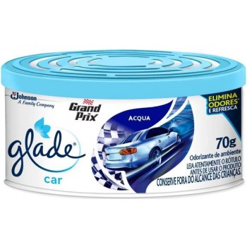 ELIMINADOR DE ODORES GLADE GEL CAR ACQUA 70G