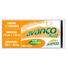 SACO PARA LIXO AVANÇO ROLL 100L