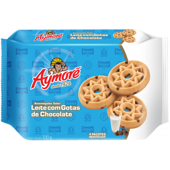 BISCOITO AYMORE AMANTEIGADO LEITE C/GOTAS 248G