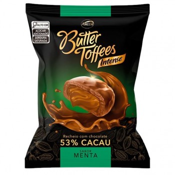 BALA ARCOR BUTTER TOFFEES INTENSE MENTA 90 GR